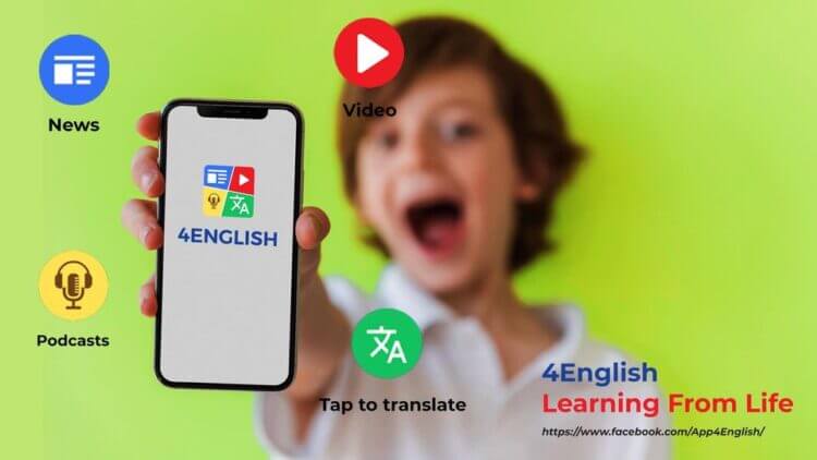 4English App - Tự Học tiếng Anh (mở khoá Pro)